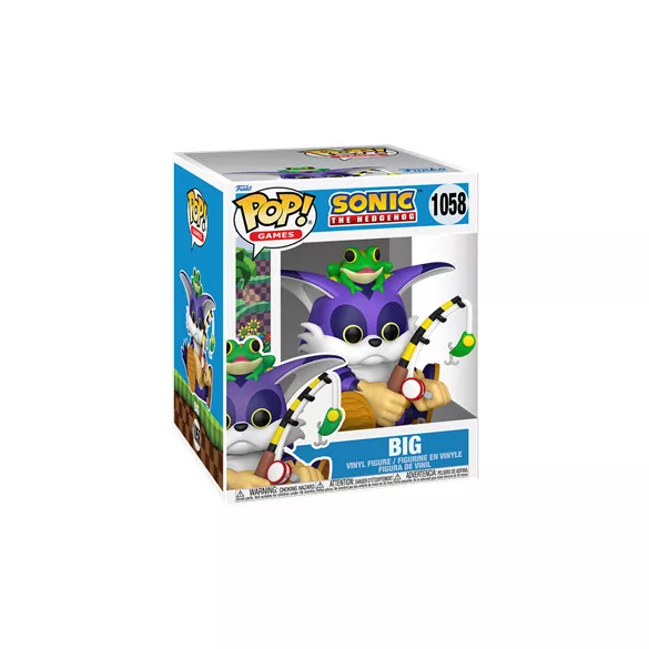 Funko POP! Super: Sonic - Big the Cat w/Froggy-FK83853