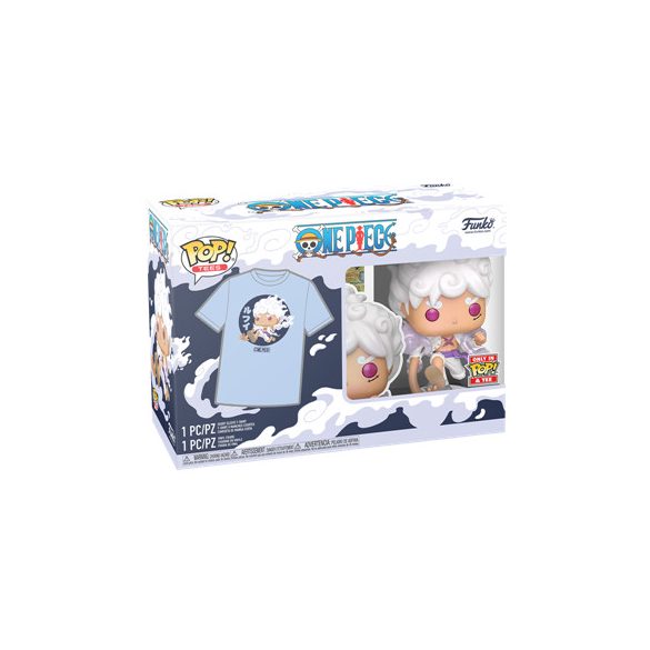 Funko POP! &TEE: OP - Luffy (Gear Five)-FK84280
