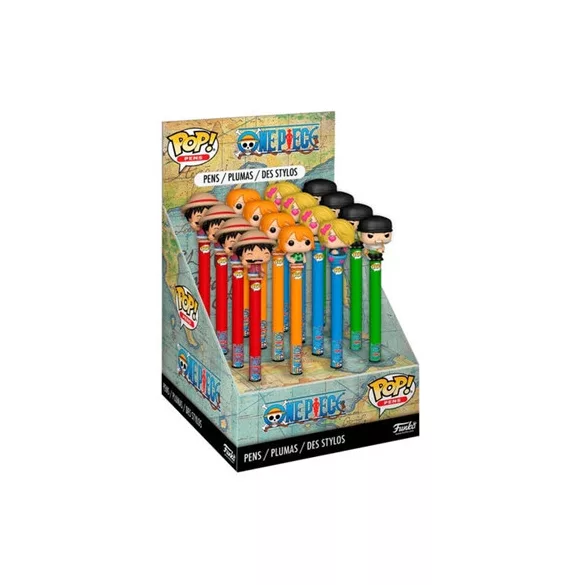 Funko ASST Pen Topper: One Piece - 16pc PDQ-FK85770