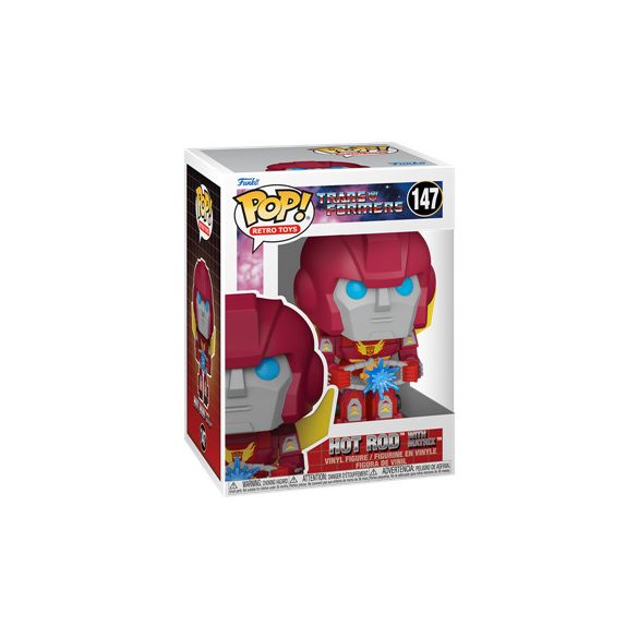 Funko POP! Vinyl: Transformers S4 - Hot Rod w/Matrix-FK84120