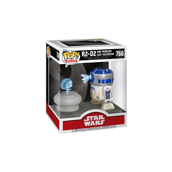 Funko POP! Deluxe: SWS9-R2-D2 w/Leia-FK83799