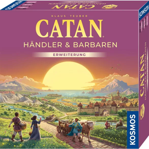 CATAN Händler & Barbaren társasjáték - német kiadás