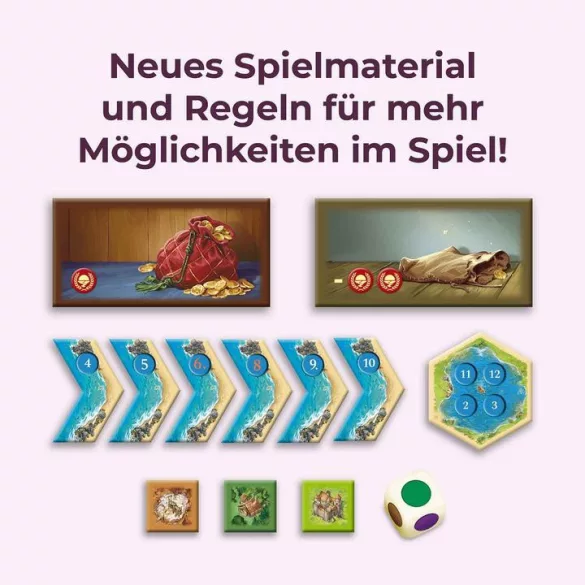 CATAN Händler & Barbaren társasjáték - német kiadás