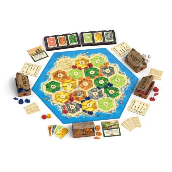 CATAN Big Box 2025 társasjáték - német kiadás