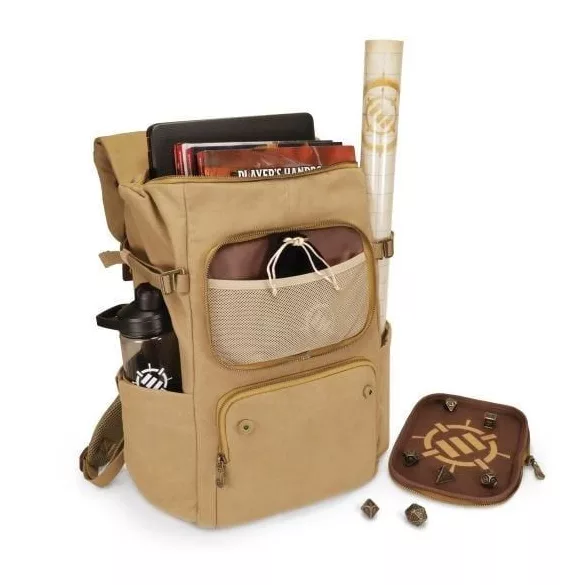 ENHANCE Tabletop RPGs Venture Canvas Backpack-ENTTCCR100TNEW