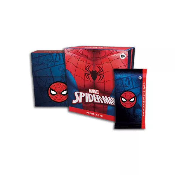 MTG – Marvel's Spider-Man Prerelease Pack Display (15 csomag) – olasz kiadás