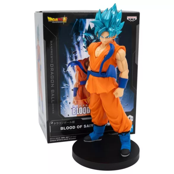 Dragon Ball Super - Banpresto Blood Of Saiyans Figure - Son Goku figura