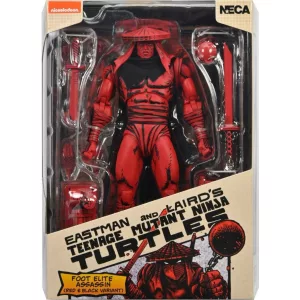 TMNT (Mirage Comics) 7" Scale Action Figure – Red and Black Foot Assassin