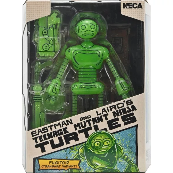 TMNT Mirage Comics - 7-inch Scale Action Figure - Transmat Fugitoid GID