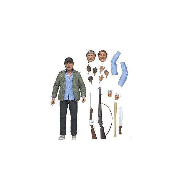 Jaws - 7” Scale Action Figure - Ultimate Sam Quint 50th Anniversary Figure-NE03336-01