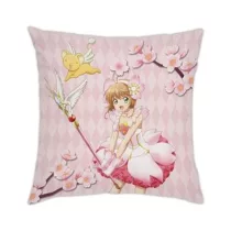 Card Captor Sakura: Clear Card - Couch Pillow - Sakura - Blooming Spring - 35x35cm-SAK01795