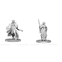 Critical Role Unpainted Miniatures: Beauregard Lionett & Caleb Widogast-90789