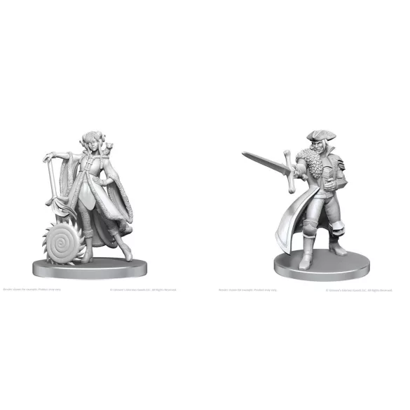 Critical Role Unpainted Miniatures: Jester Lavorre & Fjord Stone-90791
