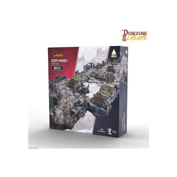 Dungeons & Lasers - Deep Mines Pre-Painted - EN-DNL0113
