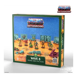 Masters of The Universe: Battleground Wave 8 - Snake Men Faction miniatűra szett, lengyel kiadás