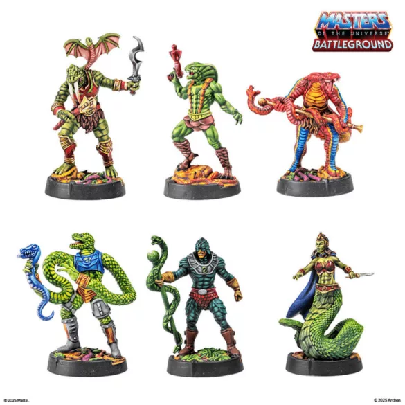 Masters of The Universe: Battleground Wave 8 - Snake Men Faction - FR-MOTU0121