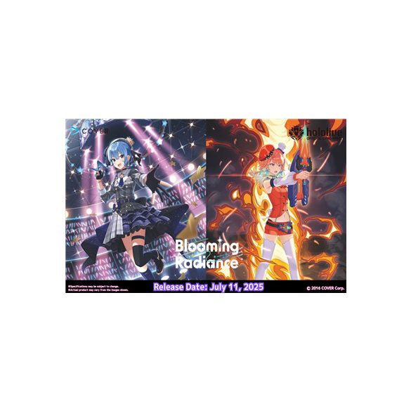hololive OFFICIAL CARD GAME Blooming Radiance Booster Display (12 Packs) - EN-hOCG-hBP01e
