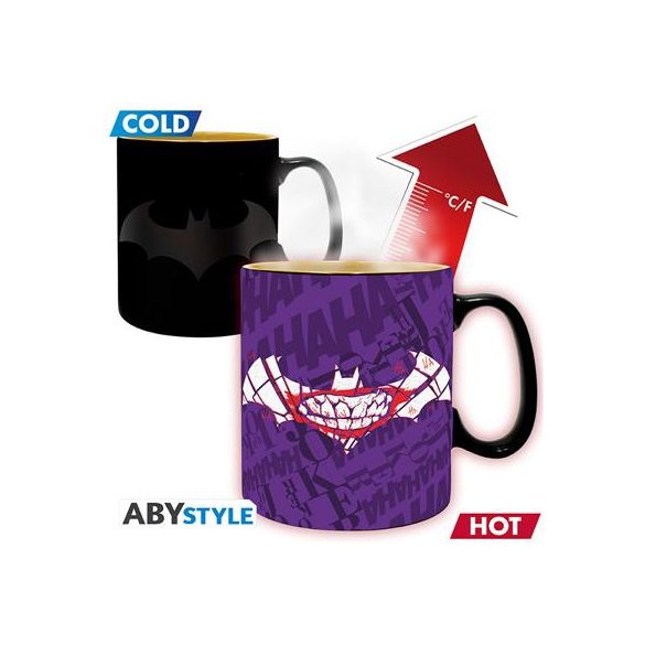 DC COMICS  - Mug HeatChange -460ml- "Batman Matte" -cardboard-ABYMUGA562