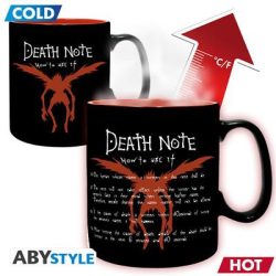 DEATH NOTE - Mug Heat Change - 460ml -  L & Light - cardboard-ABYMUGA585