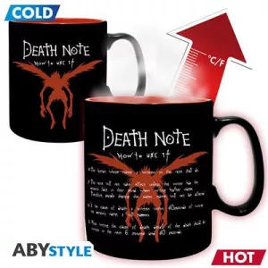 DEATH NOTE - Mug Heat Change - 460ml - L & Light - cardboard-ABYMUGA585