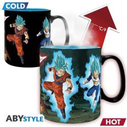 DRAGON BALL SUPER - Mug Heat Change - 460ml-SaiyansvsBlack-carboard-ABYMUGA449