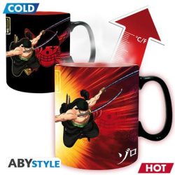 ONE PIECE - Mug Heat Change - 460ml - Zoro & Sanji - cardboard-ABYMUGA580