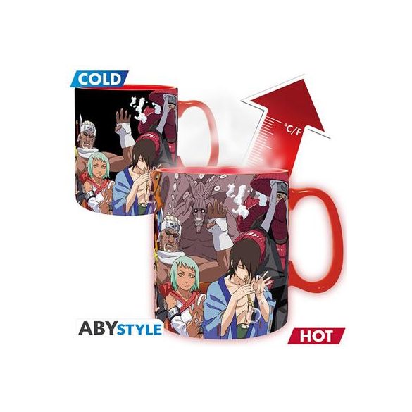 NARUTO SHIPPUDEN - Mug Heat Change -460ml- Bijû&Jinchûriki -cardboard-ABYMUGA645