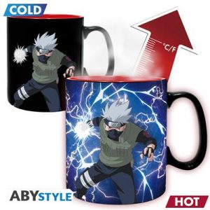 NARUTO SHIPPUDEN - Mug HeatChange -460ml- Kakashi/Itachi -cardboard-ABYMUGA502