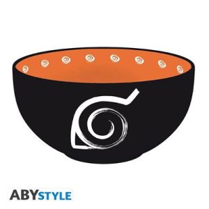 NARUTO SHIPPUDEN - Bowl - 600 ml - "Konoha" cardboard pkg-ABYBOL056