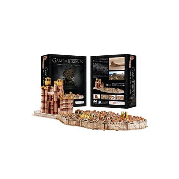 Puzzle City of Kings Landing - 260 pcs - Game of Thrones - 4D Cityscape-DC51003
