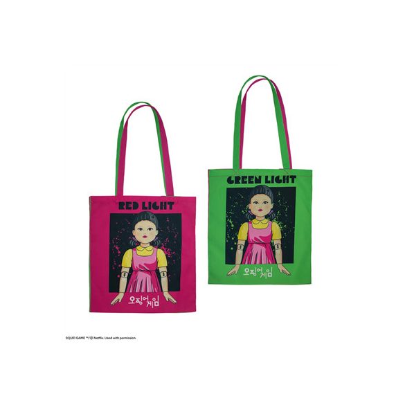 Tote Bag red, green - Squid Game-CR2344