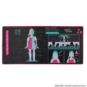 Desk Mat Young-Hee Blue Print - Squid Game-CR2542
