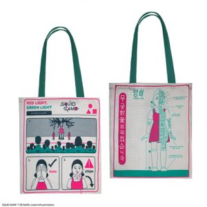 Tote Bag Young-hee Blue Print - Squid Game-CR2347