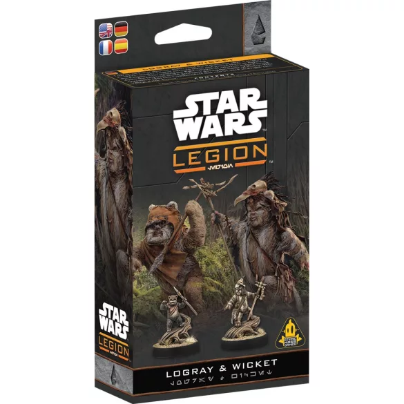Star Wars: Legion - Logray & Wicket Commander Expansion - DE/EN/SP/FR-SWQ74