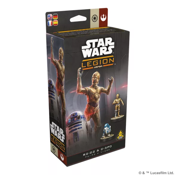 Star Wars: Legion - R2-D2 & C-3PO Operative Expansion - DE/EN/SP/FR-SWQ142