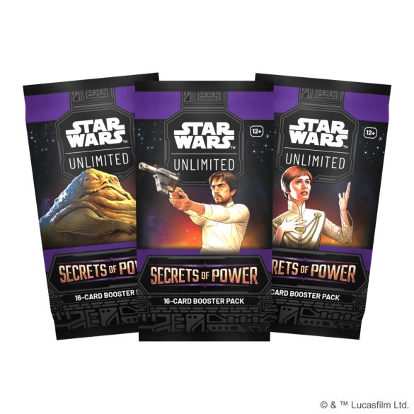 FFG - Star Wars: Unlimited - Secrets of Power Booster Display (24 Booster) - DE-SWH0602de
