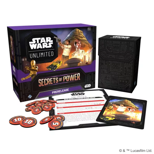 FFG - Star Wars: Unlimited - Secrets of Power Prerelease Box - DE-SWH0604de