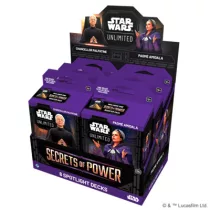 FFG - Star Wars: Unlimited - Secrets of Power Spotlight Deck Display (6 Decks) - EN-SWH0610en