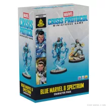 Marvel Crisis Protocol - Blue Marvel & Spectrum - EN/SP/FR-CP129
