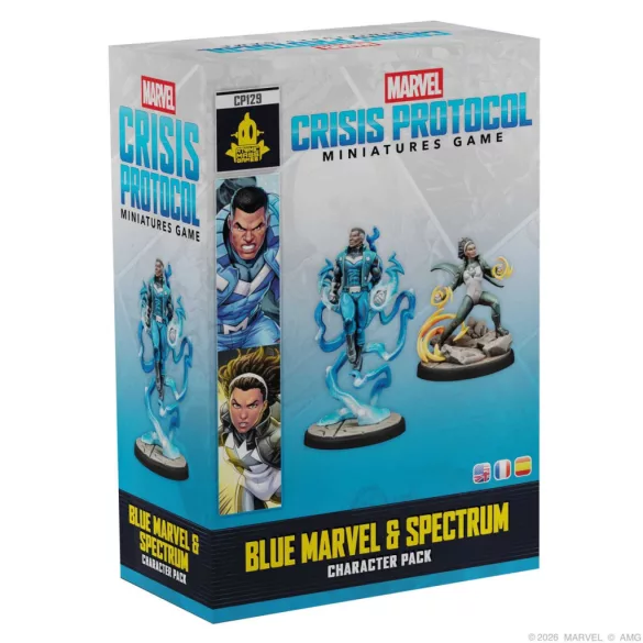 Marvel Crisis Protocol - Blue Marvel & Spectrum - EN/SP/FR-CP129