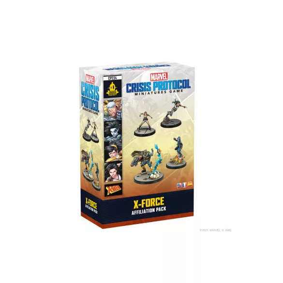 Marvel Crisis Protocol - X-Force Affiliation Pack - EN/SP/FR-CP224
