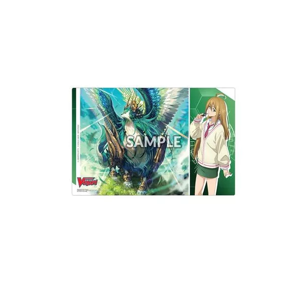 Bushi Rubber Mat Vol. 8 Cardfight!! Vanguard Divinez Deluxe Arc Design B Megumi & Magnolia Patriarch-121321