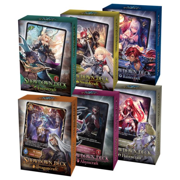 Shadowverse: Evolve Sanctuary Knight Brigade Crossover Starter Deck Display (6 Decks) - EN-SVEE-CSD03a