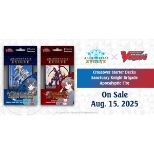 Shadowverse: Evolve Apocalyptic Fire Crossover Starter Deck Display (6 Decks) - EN-SVEE-CSD03b