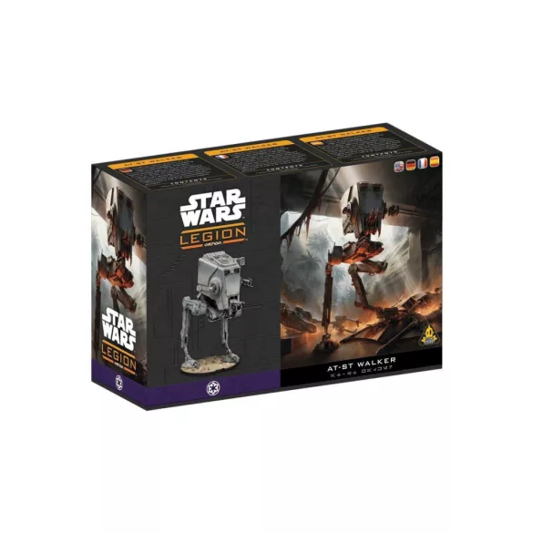 Star Wars: Legion - AT-ST miniatűra - DE/EN/SP/FR
