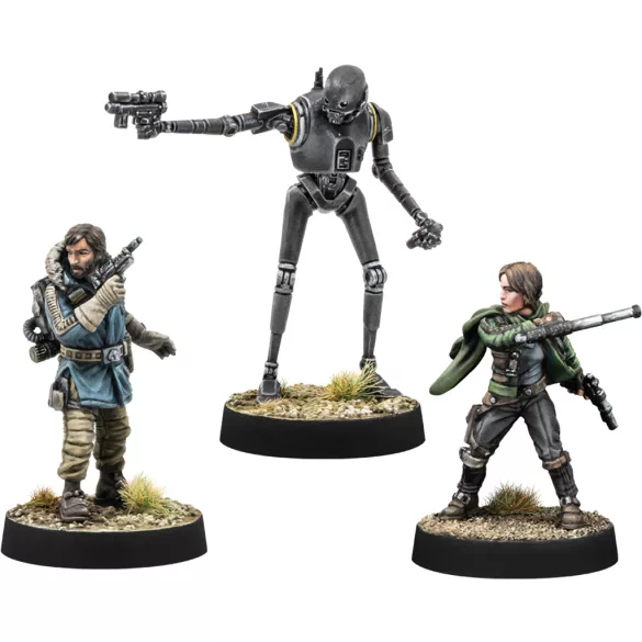 Star Wars: Legion - Cassian Andor, Jyn Erso & K-2SO - DE/EN/SP/FR