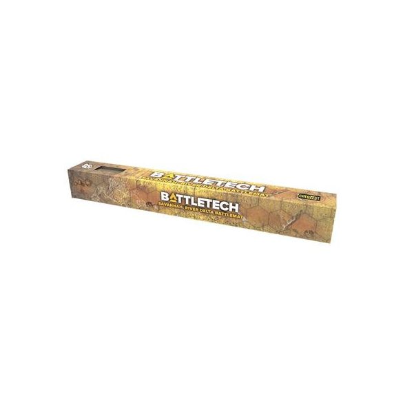 BattleTech BattleMat: Savannah River Delta-CAT35801B