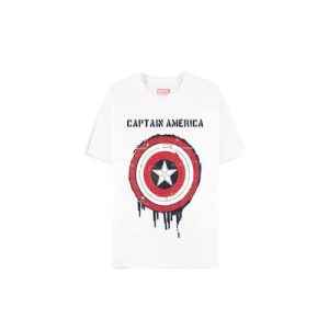Captain America - Shield Men's Short Sleeved T-shirt - S-TS558666CAP-S