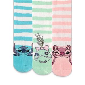 Lilo & Stitch - Female Crew Socks (3Pack) - 39/42-CR177154DNY-39/42