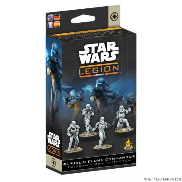 Star Wars: Legion – Republic Clone Commandos miniatűr kiegészítő (EN/DE/SP/FR)